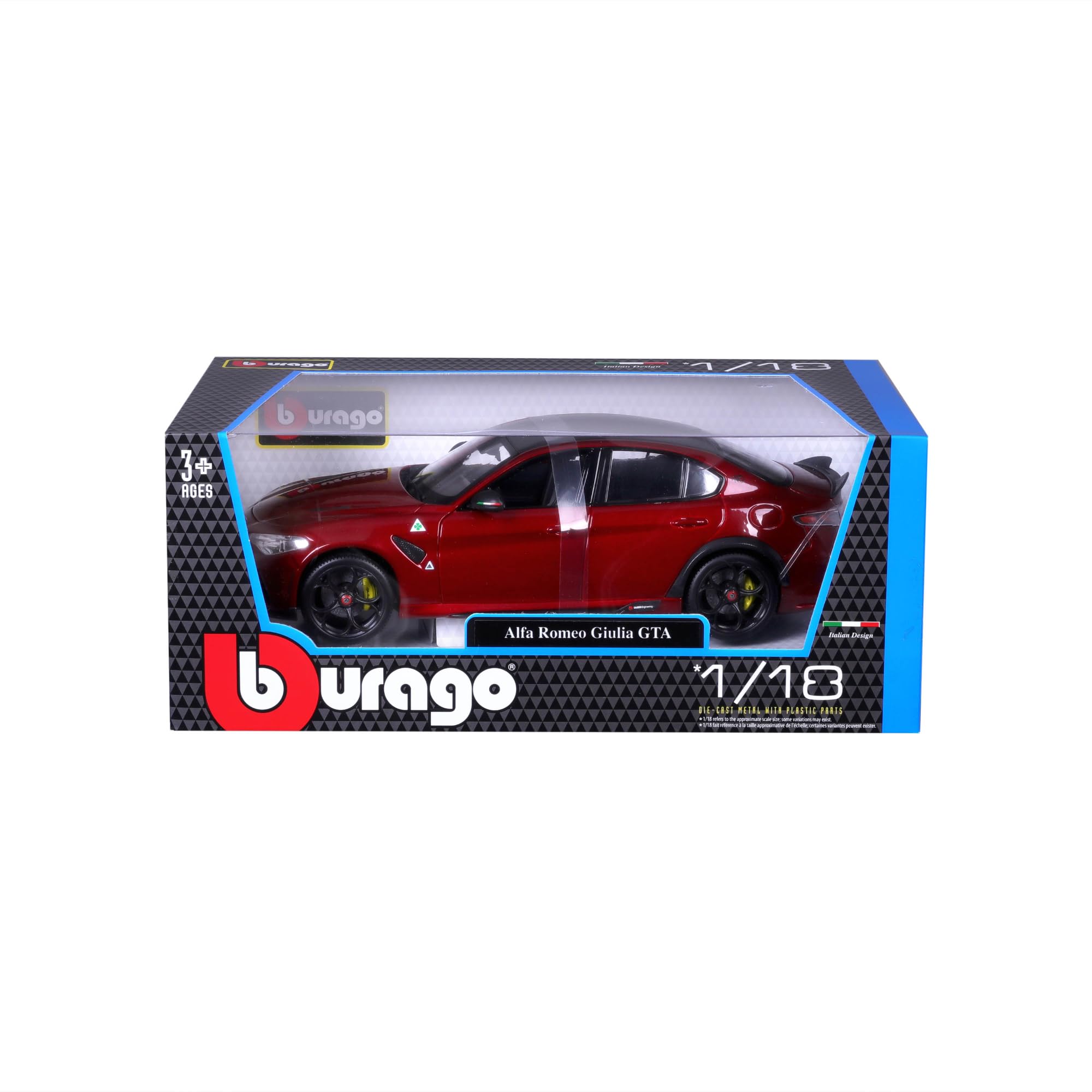 Bburago - Alfa Romeo Giulia GTA 2020, 1:18 Scale Diecast Car